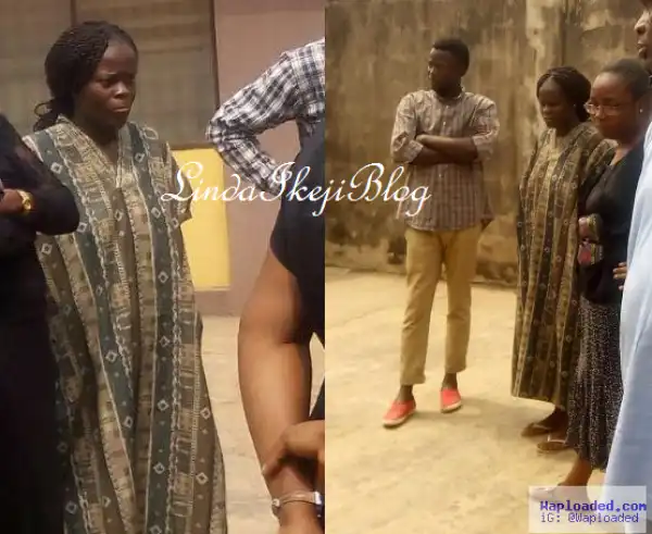 Photos: Police Apprehend Woman Who Stabbed Husband To Death In Ibadan